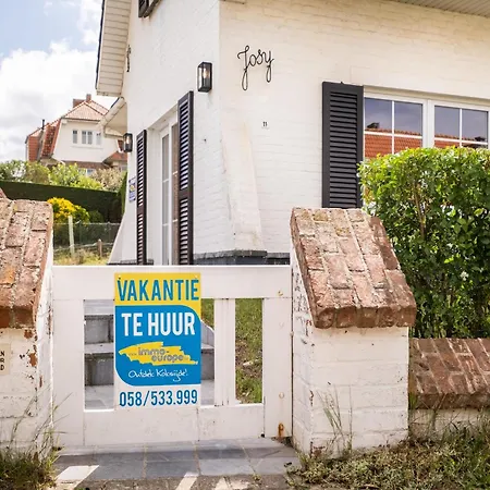 Villa In St-idesbald Near The Sea, Cleaning Included *